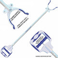 Grabber Buddy 30 Inch Extended Reacher with 2 Heavy Duty Magnets and 90 Degree Adjustable Ergonomic Handle