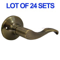 Wholesale Door Lock Sets Handle Knob Entry Passage Privacy Antique Bronze - DSD Brands
