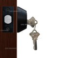 "Deadbolt" Door Lock Set with Double Cylinder, Finish: Oil Rubbed Bronze - DSD Brands