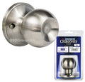 "Chronos" Dummy Stainless Steel Finish, Door Lever Lock Set Knob Handle Set - DSD Brands