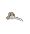 Constructor Sonata Satin Nickel Dummy Right Lever Door Lock with Knob Handle