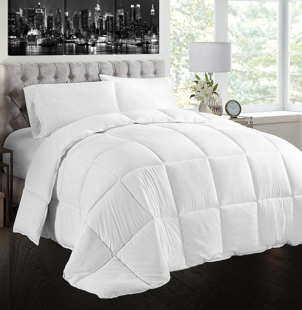 Creative Living Solutions Feather and Down Comforter King Size